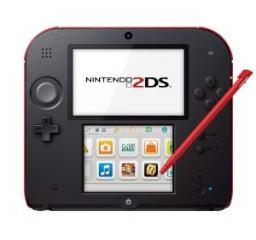 Nintendo 2DS - Red & Black Screenshot 1
